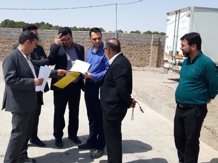 بازدید مسئولان شهرستان از کشتارگاه سنتی دام به منظور بررسی وضعیت بهداشتی و نظارتی